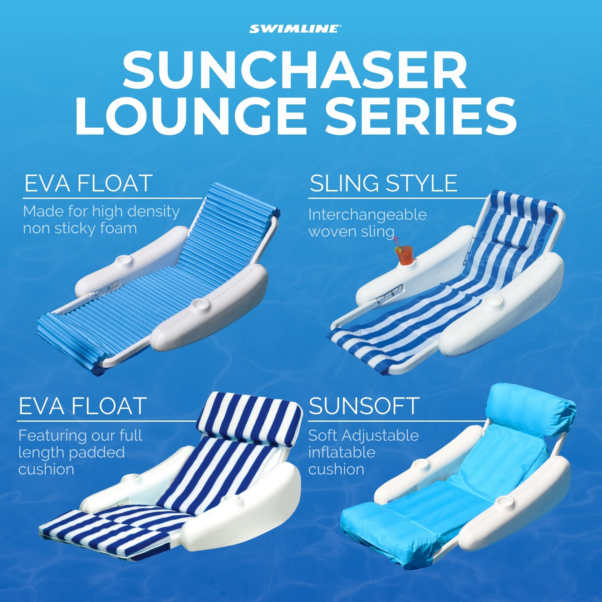SunChaser Pool Loungers | Classic to Luxury Styles