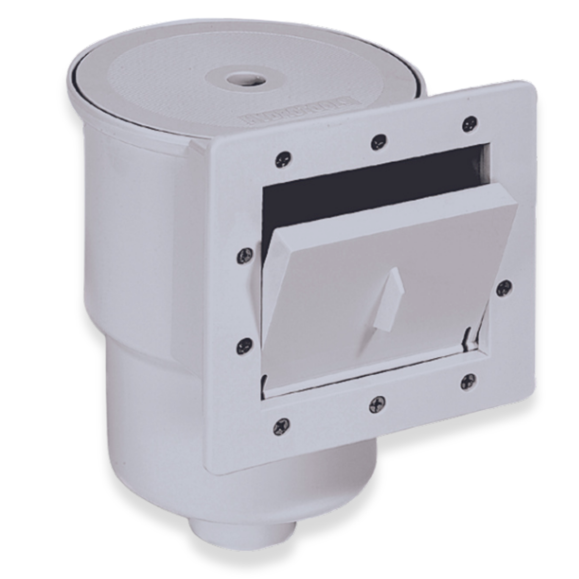 Hydrotools Standard Thru-Wall Pool Skimmer - Grey 8940G