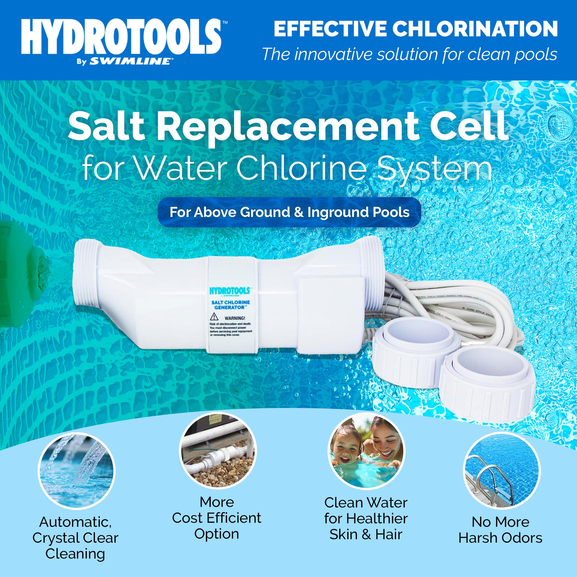 Salt Generator Replacement Cells | 15K–40K Gallons