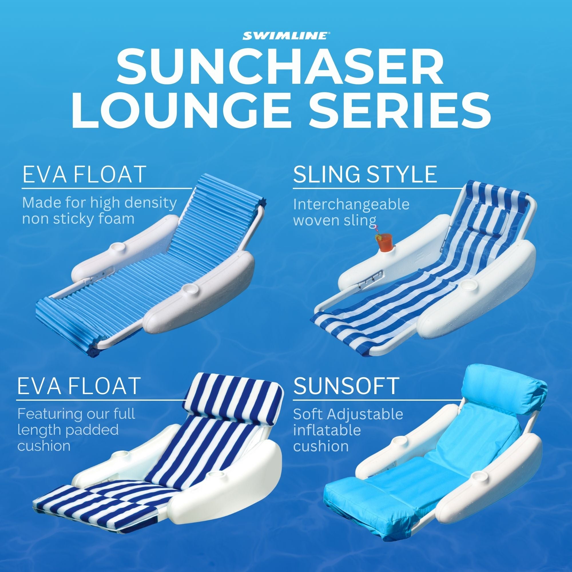 SunChaser Pool Loungers | Classic to Luxury Styles