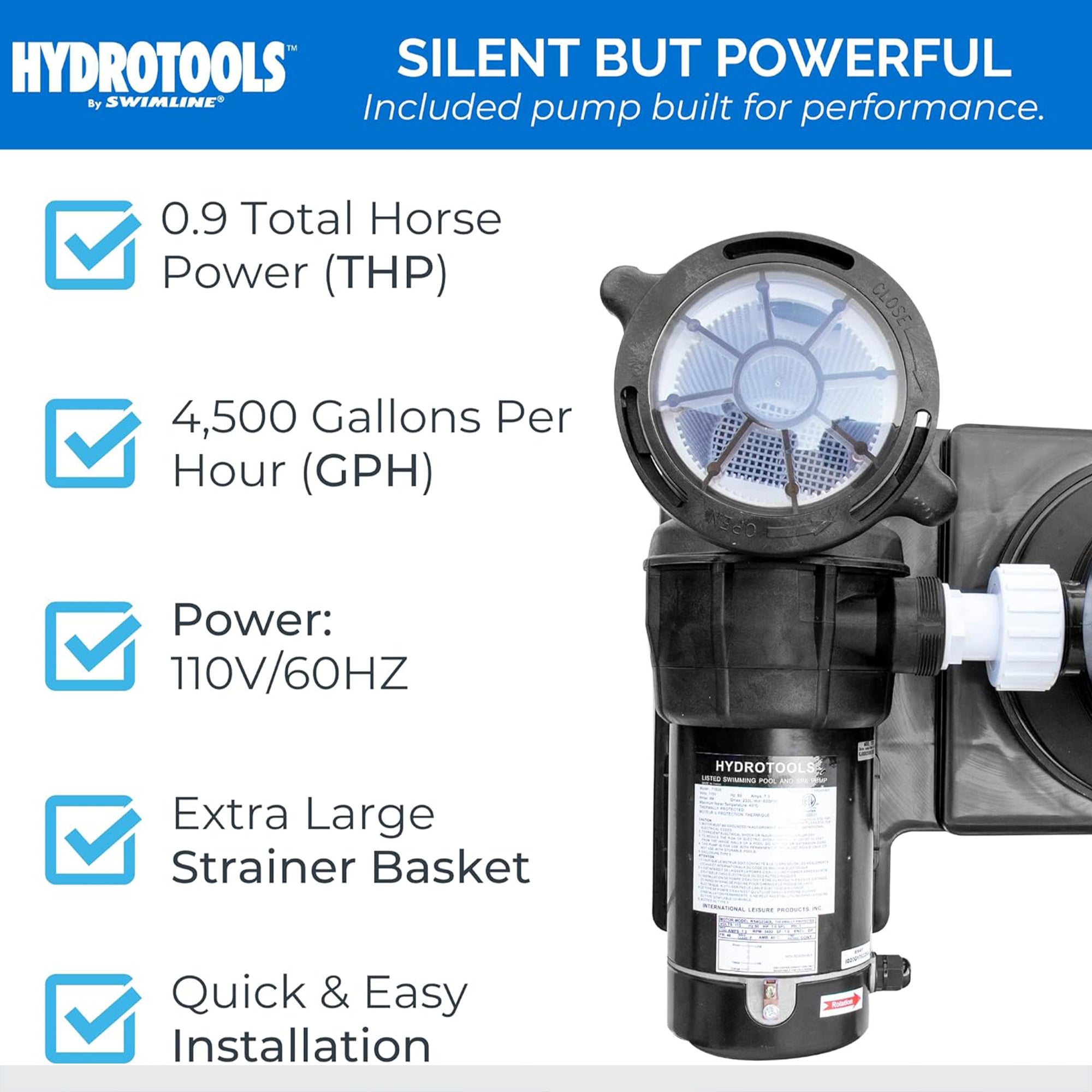 Sure-Flo Cartridge Filter Systems | Single Speed | 8–100 Sq Ft