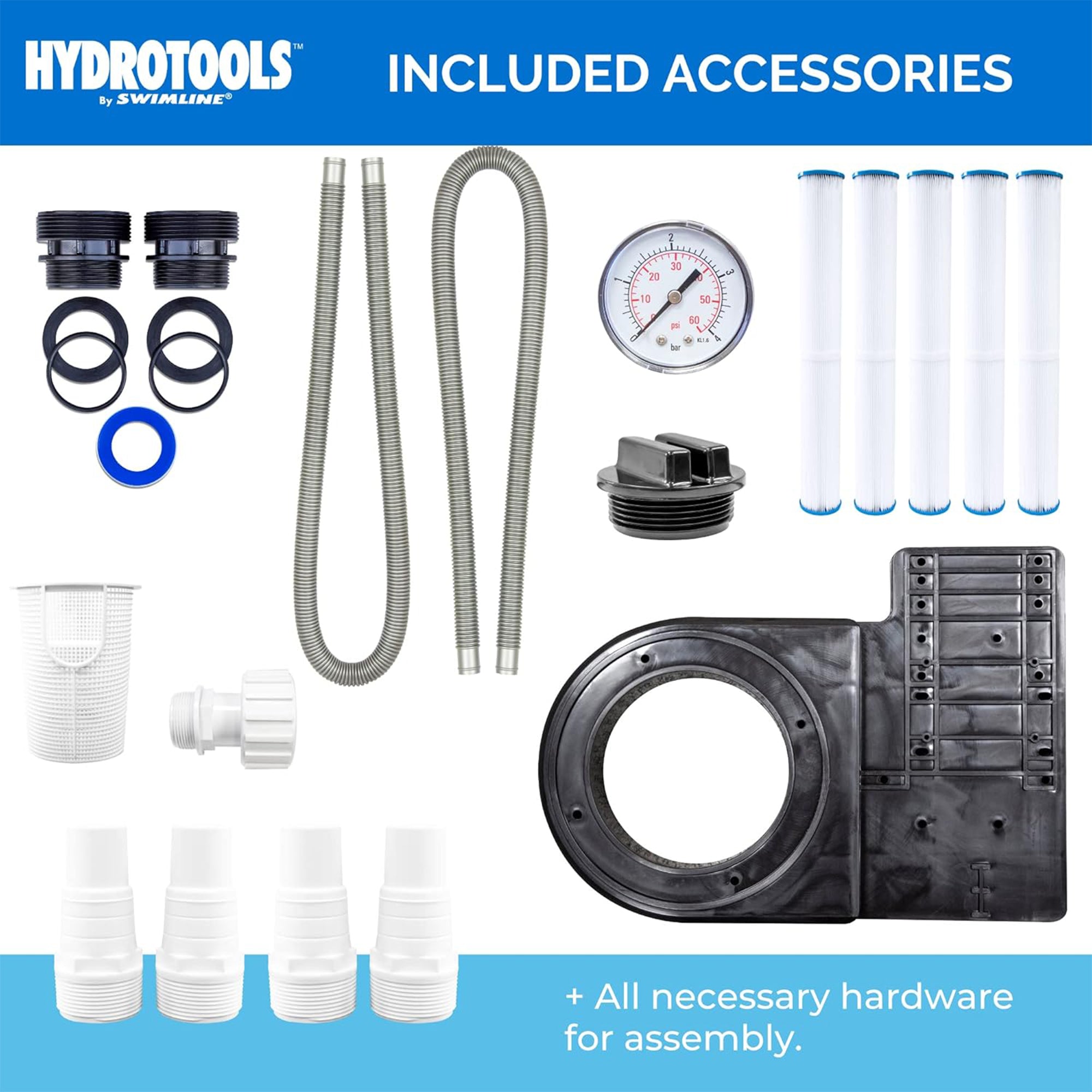 Sure-Flo Cartridge Filter Systems | Soft-Sided Pool Kit | Hose Conversion