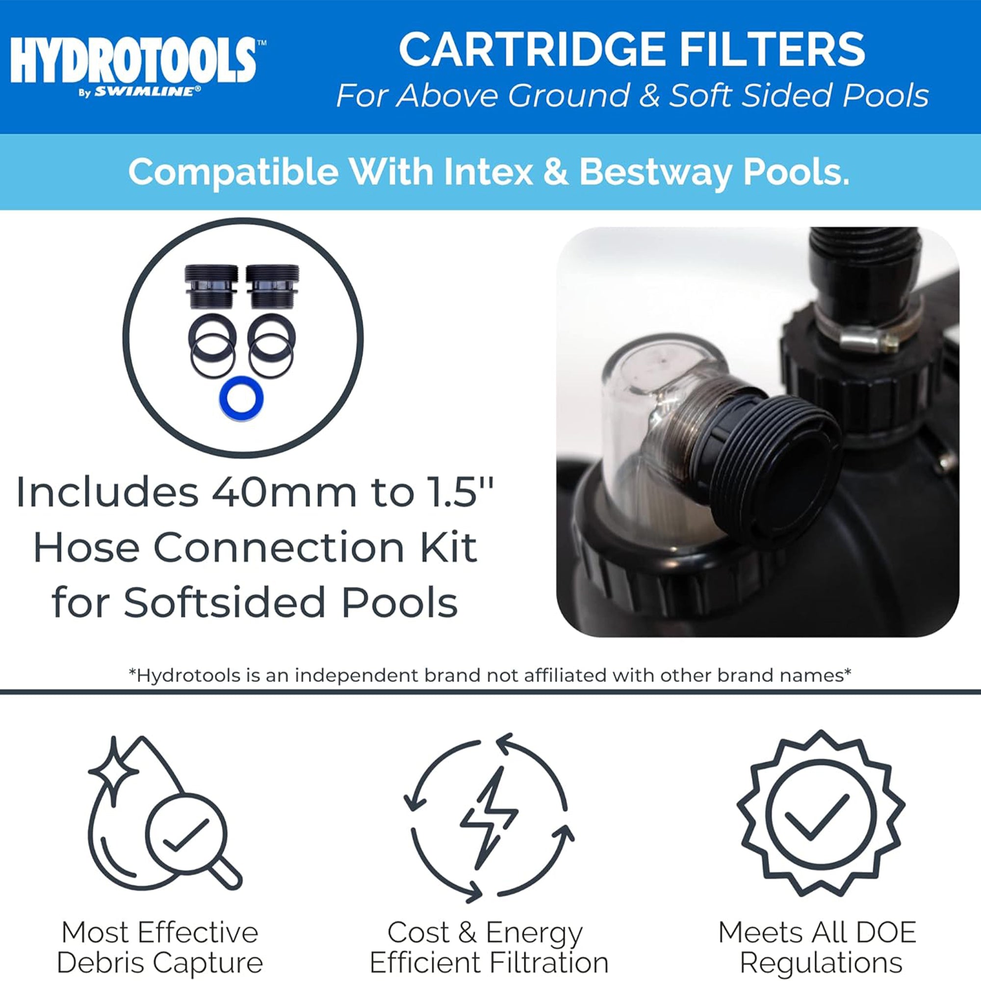 Sure-Flo Cartridge Filter Systems | Soft-Sided Pool Kit | Hose Conversion