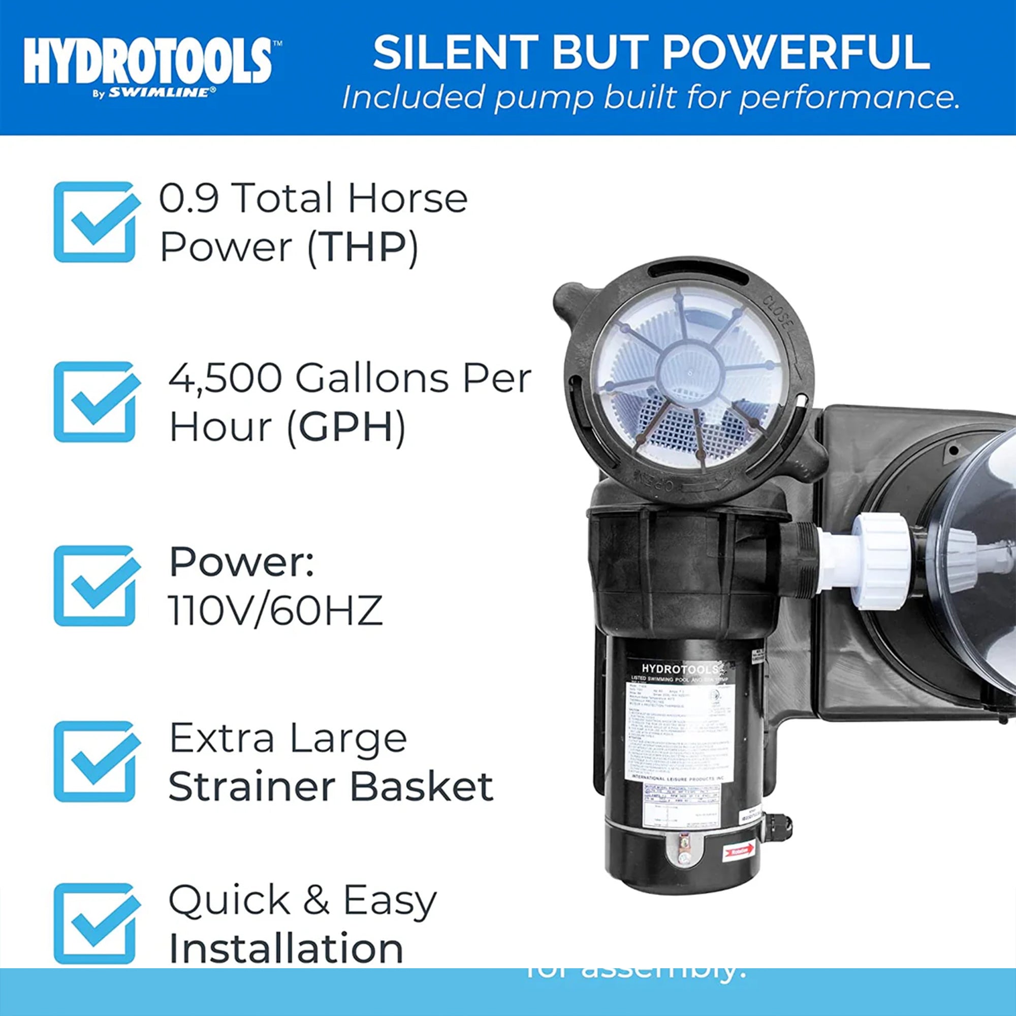 Sure-Flo Cartridge Filter Systems | Single Speed | 8–100 Sq Ft