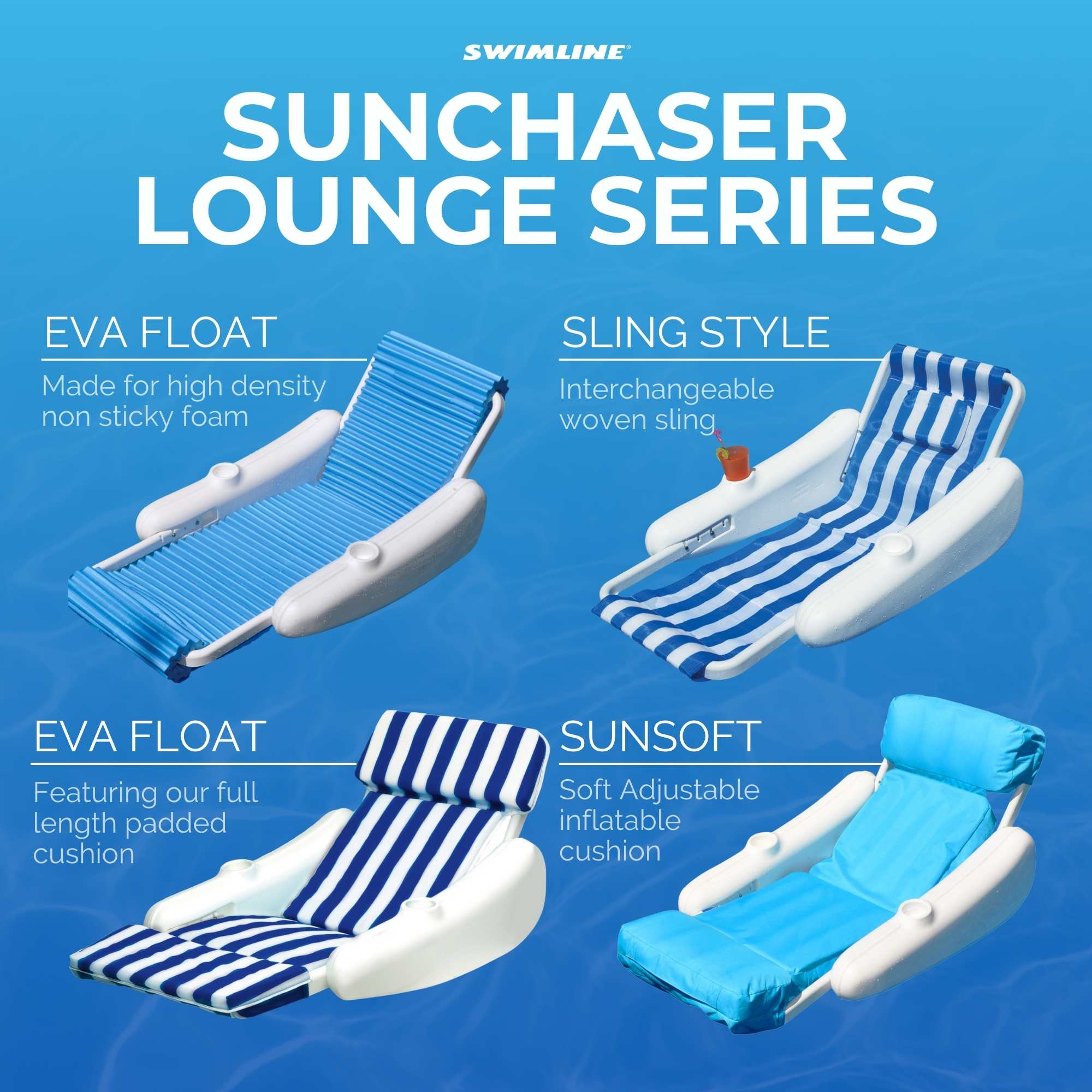 SunChaser Pool Loungers | Classic to Luxury Styles
