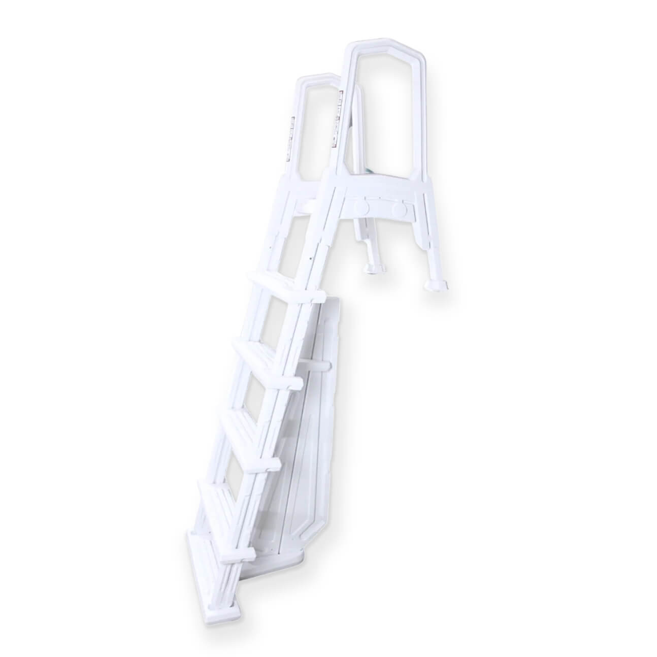 Premium In-Pool Ladder | 48–54" AG Decks | Slide Lock Safety Barrier