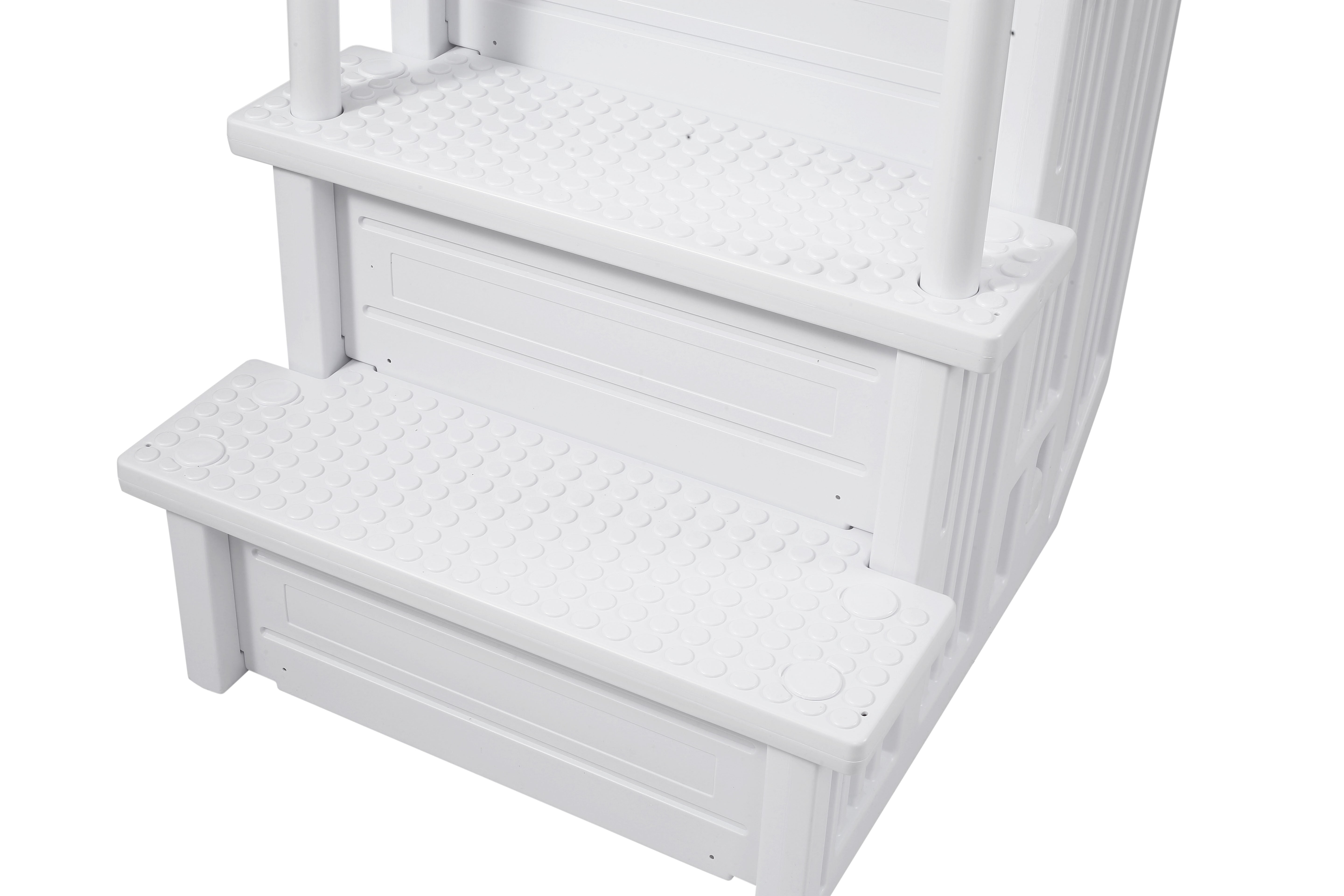 Swimline 87940 In-Pool Step - Side View with Deck Connector