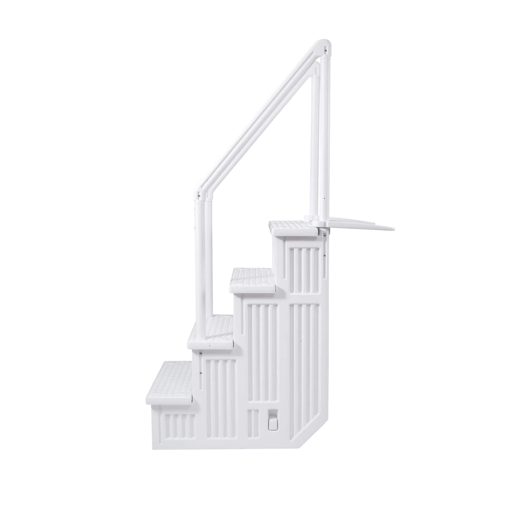 Premium Resin In-Pool Step | 48–54" AG Pools | Handrails | Pool Part
