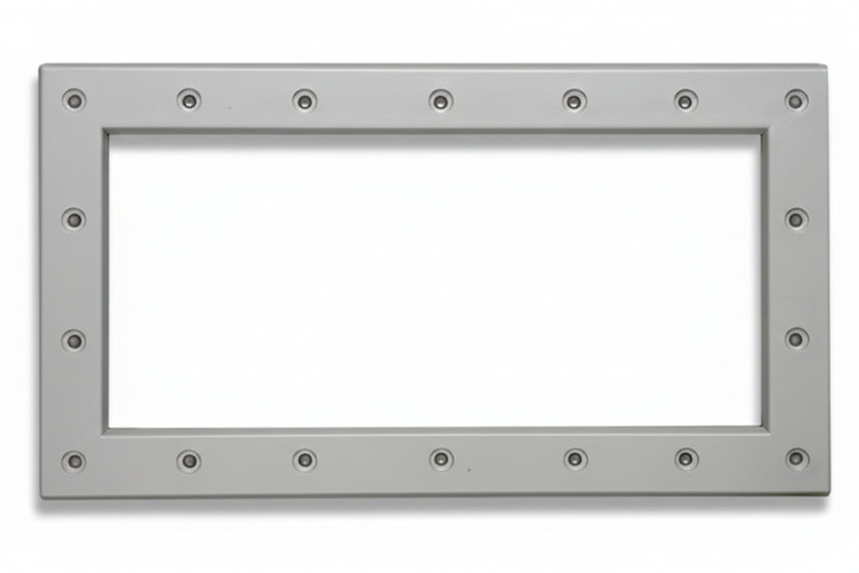 Swimline Wide Mouth Skimmer Front Plate Grey 8918G