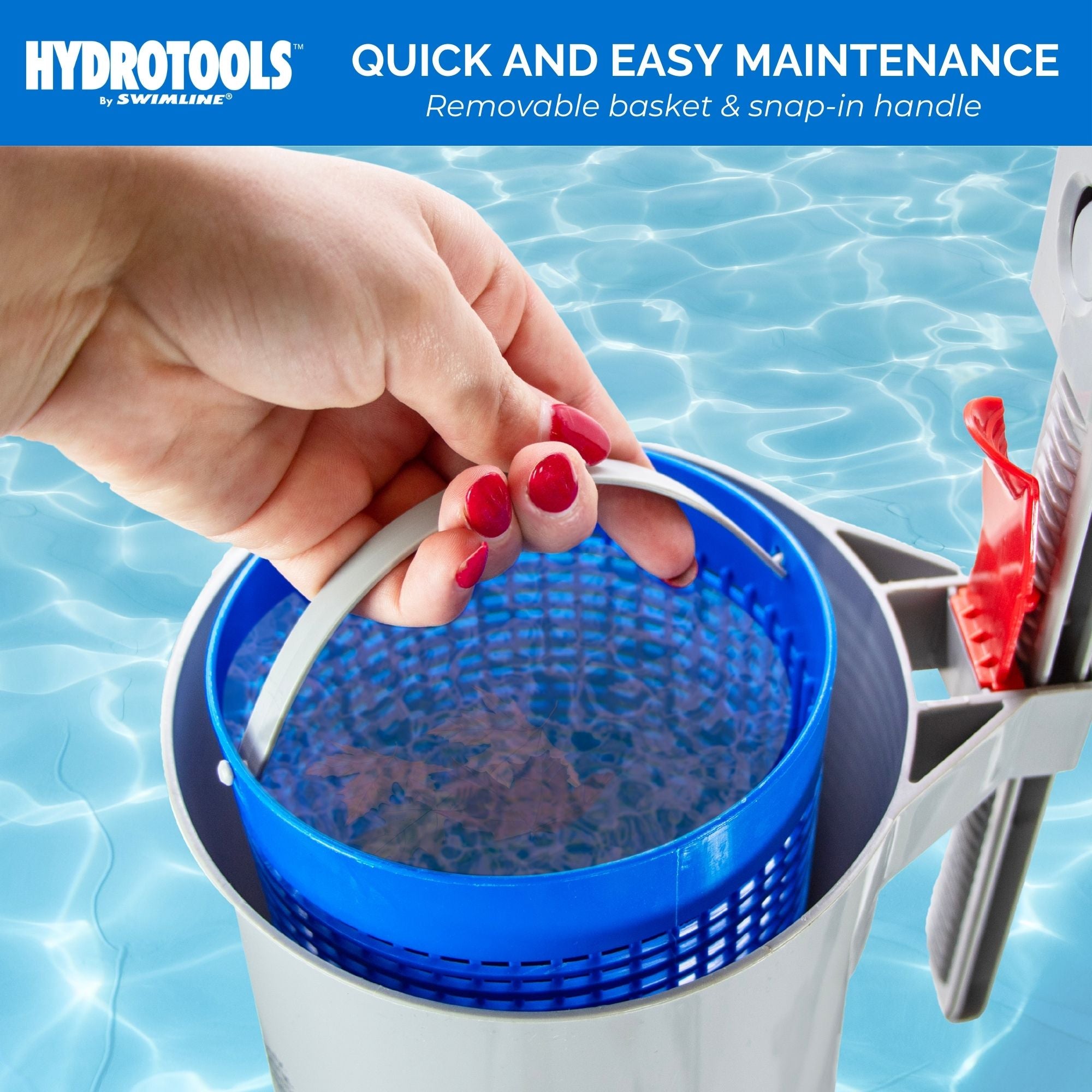Hydrotools Hanging Pool Skimmer - Hose Connection
