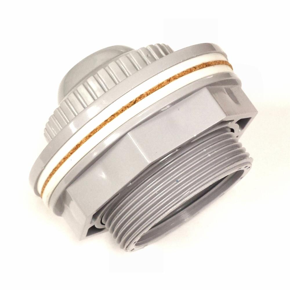 Swimline Pool Skimmer Return Fitting Grey 8949G - Side View