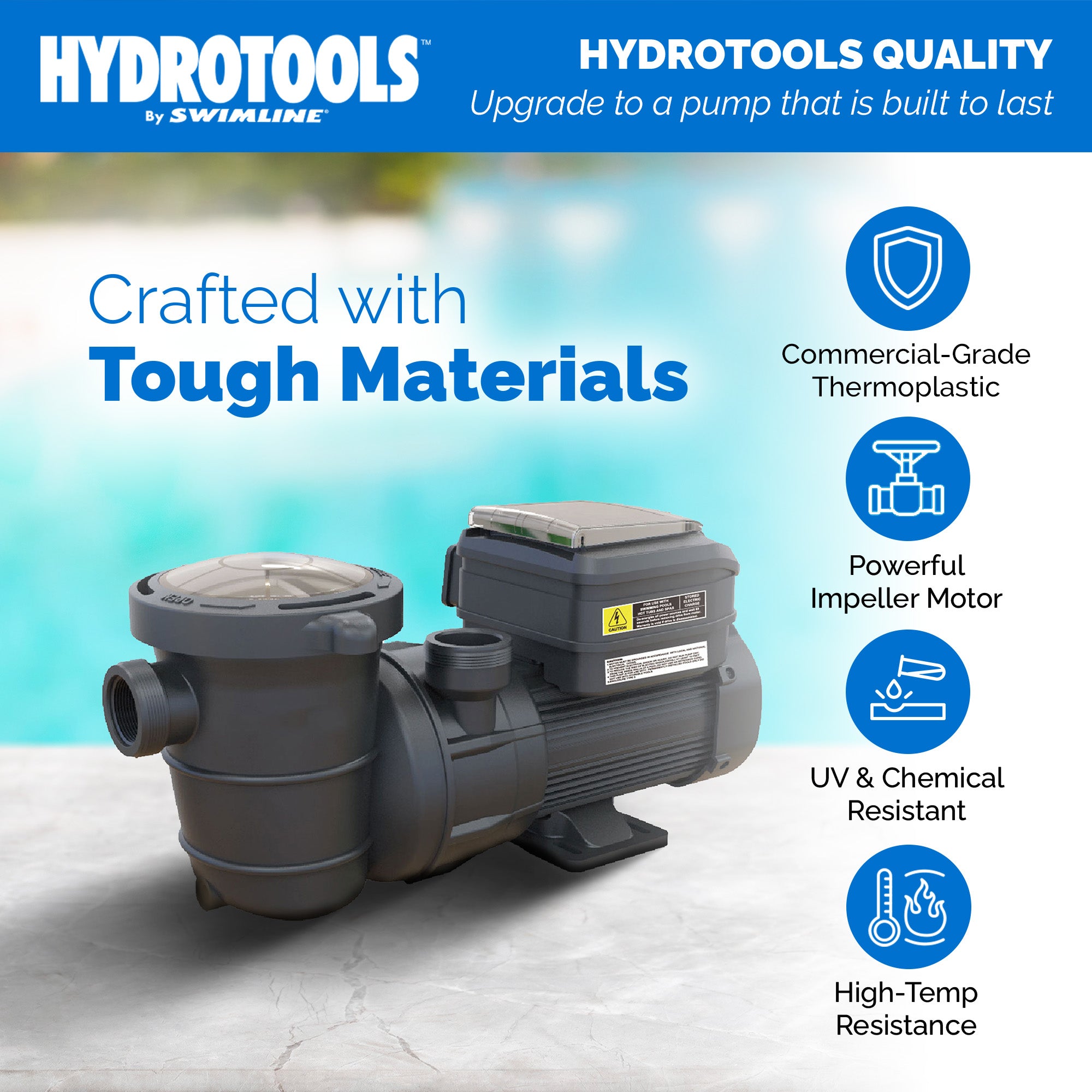 Hydro-Flo Variable Speed Above Ground Pool Pumps | 1.5 HP | 115V/230V