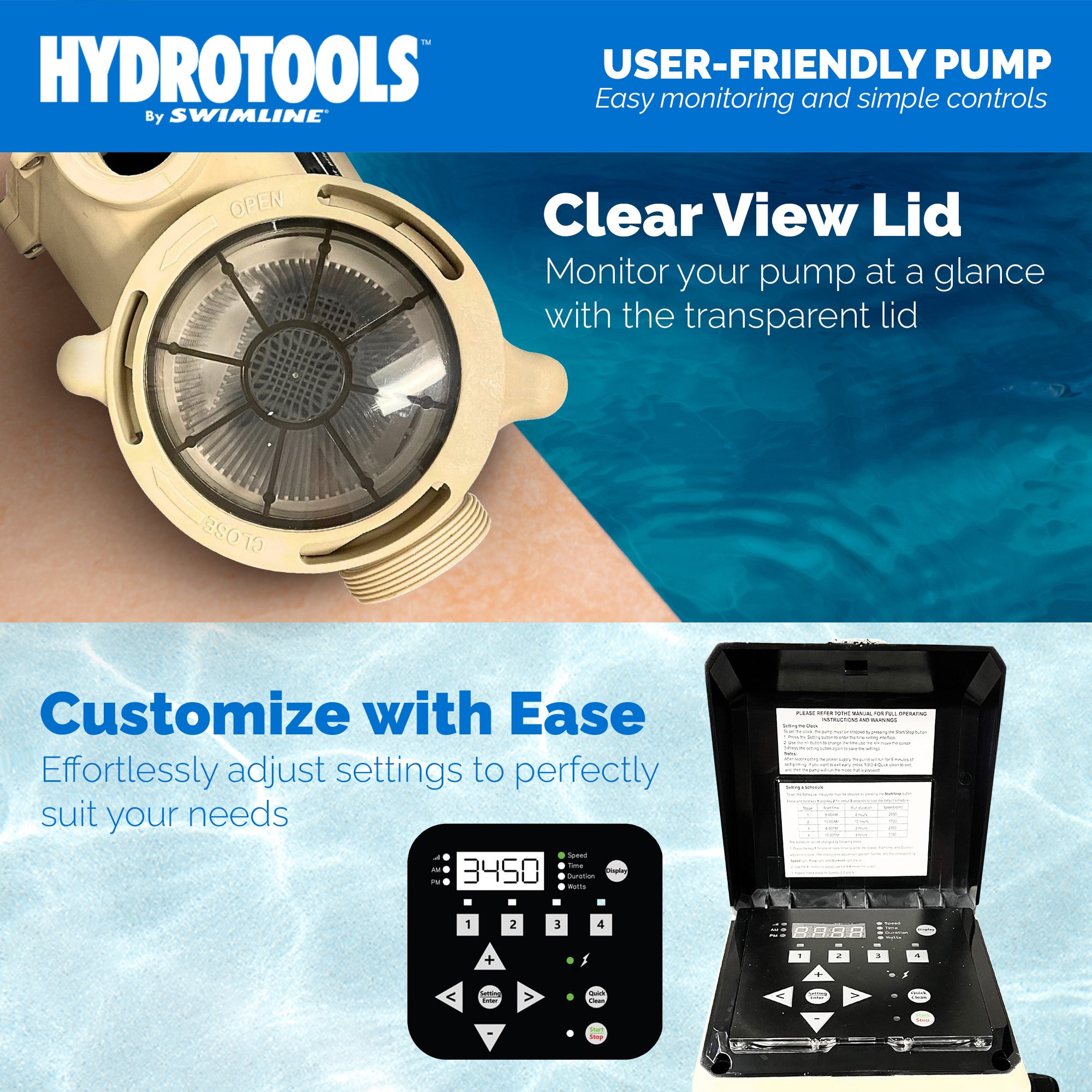 FlowPro Variable Speed Inground Pool Pumps | 3.0 HP