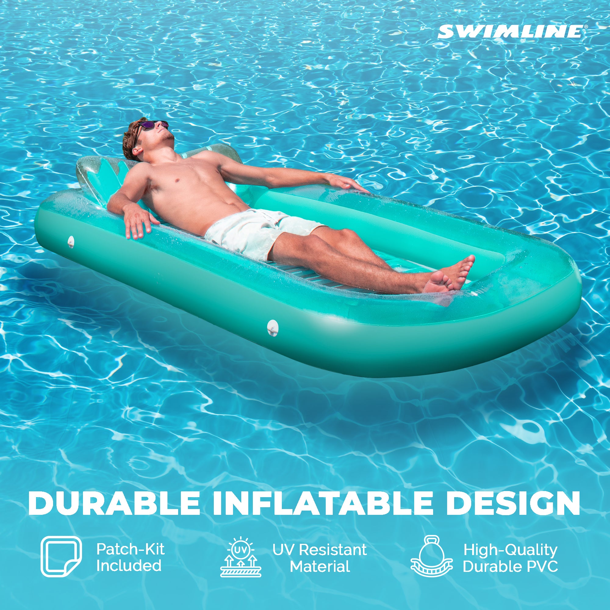 Suntan Tub Inflatable Pool Loungers | Multiple Colors & Styles