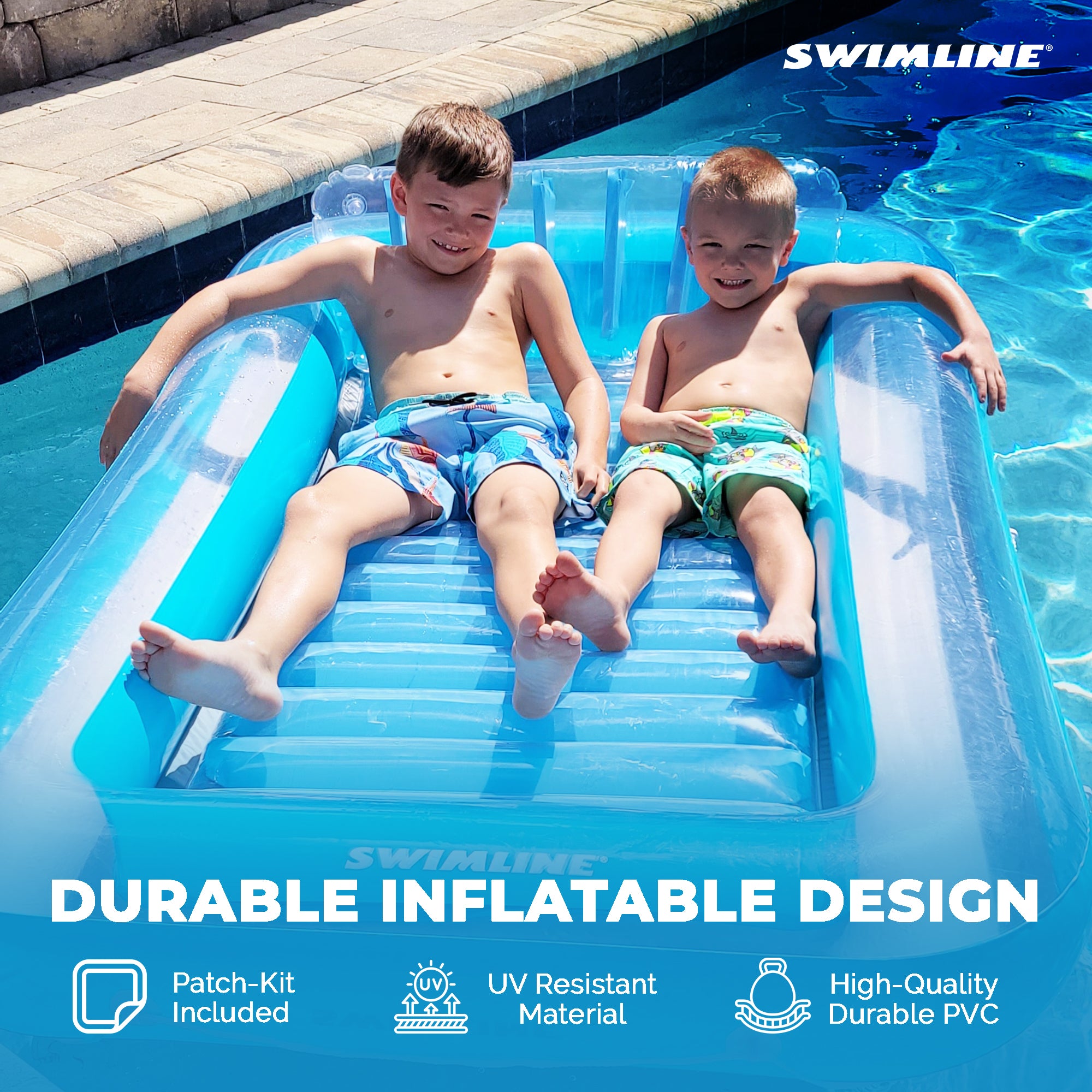Suntan Tub Inflatable Pool Loungers | Multiple Colors & Styles