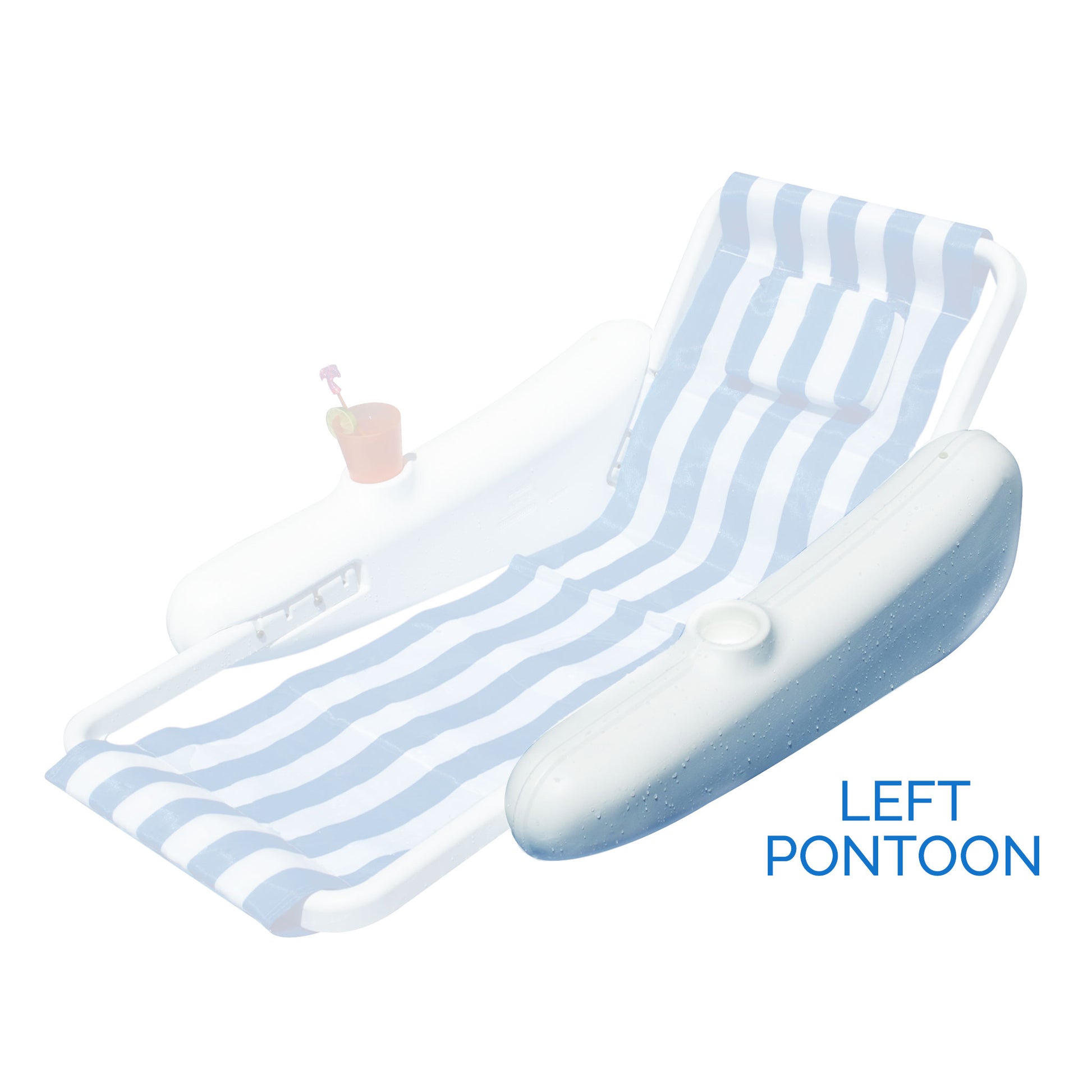 Swimline Sunchaser 10000M lounge chair left pontoon replacement part