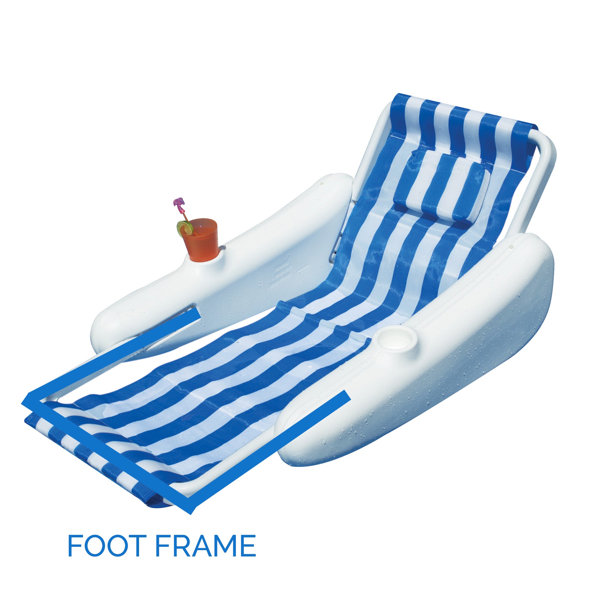 Swimline Sunchaser 10000M lounge chair foot frame replacement part