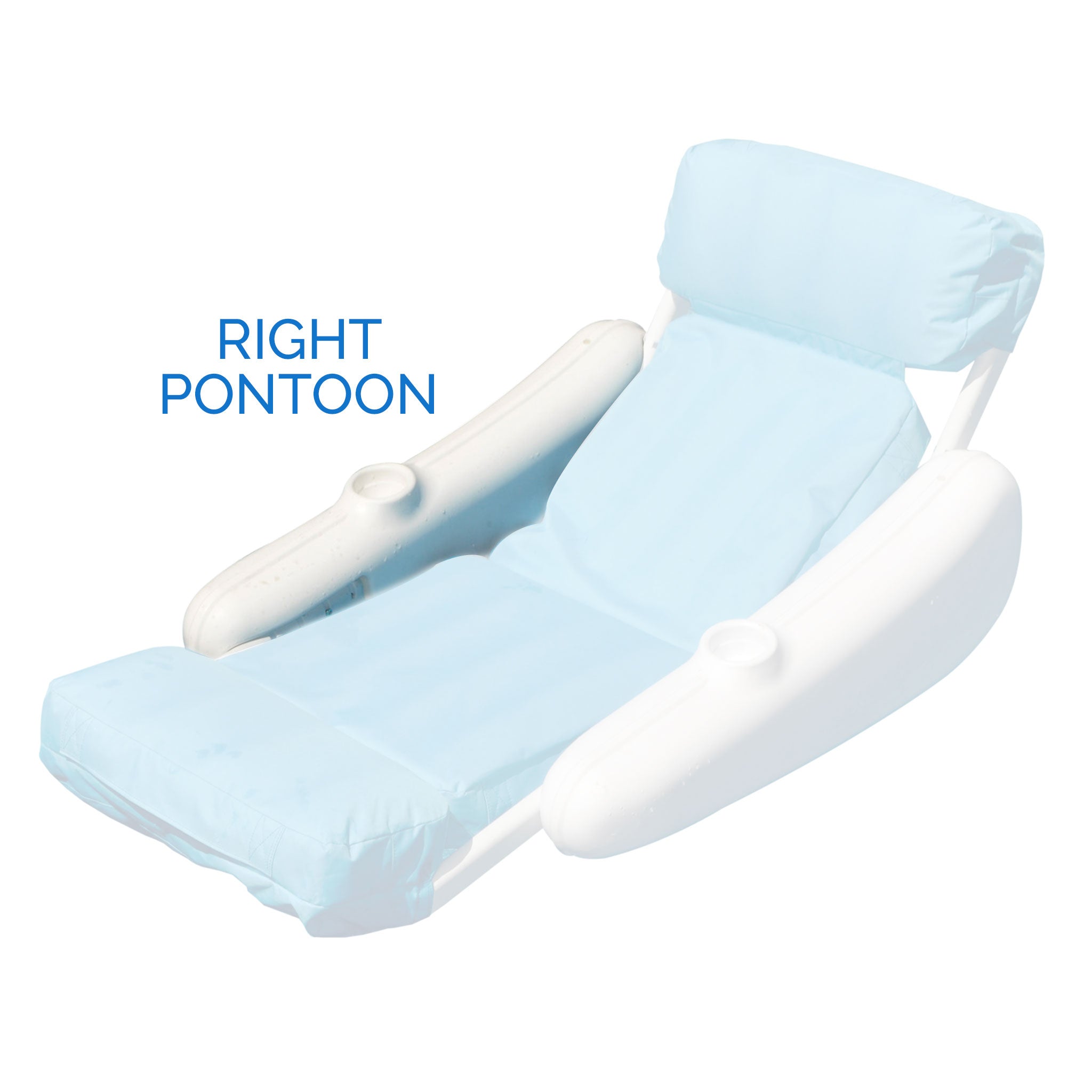 Sunchaser 10025M Lounge Chair Right Pontoon Replacement Part | Swimline