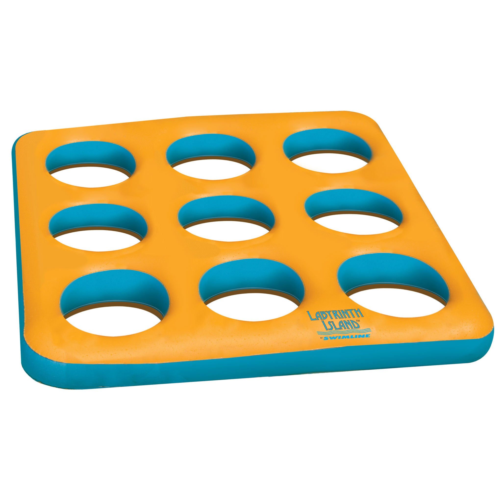 Labyrinth Island Pool Float | 90" x 90" | Fits Up to 9 People