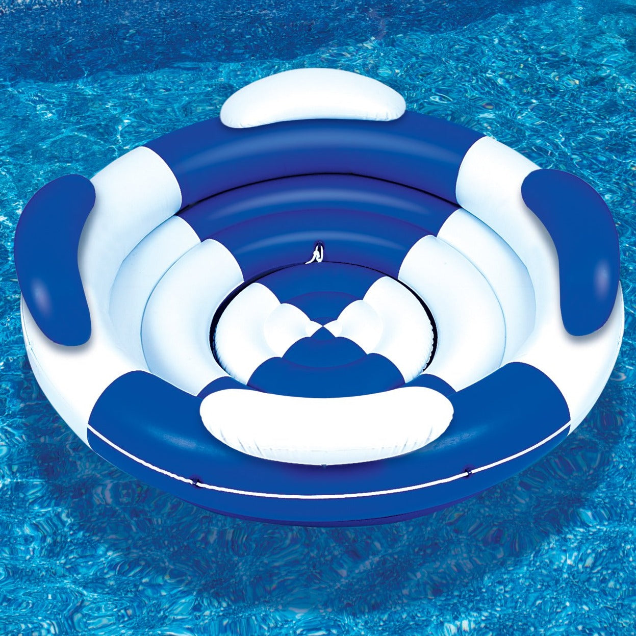 Sofa Island Super Lounge | Multi-Person Float | Swim-Through Ottoman