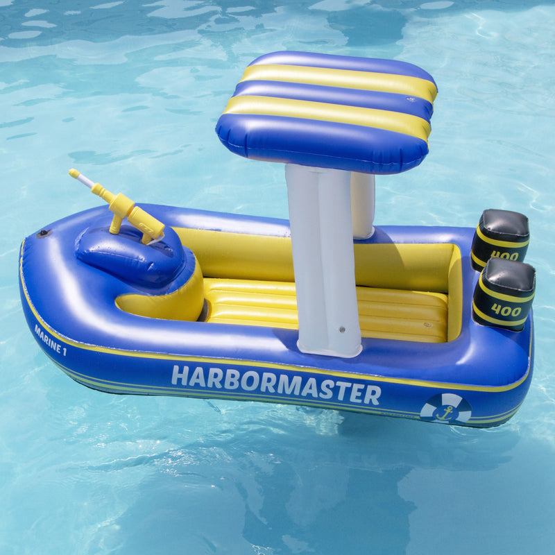 Harbor Master Patrol Boat With Pump Action Squirter