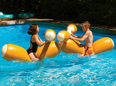 Pool Log Flume Joust Set