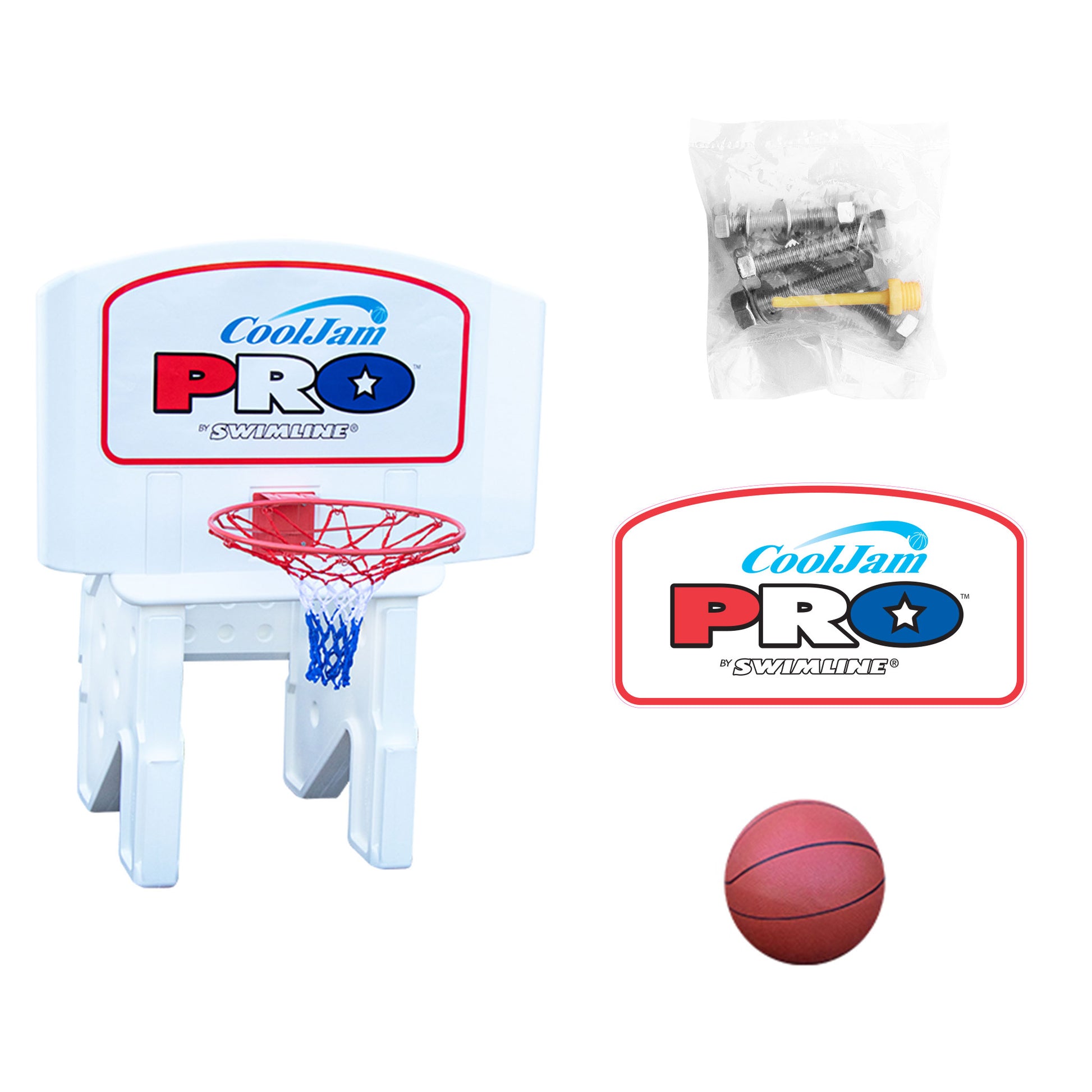 Cool Jam PRO Poolside Basketball Replacement Parts | Swimline